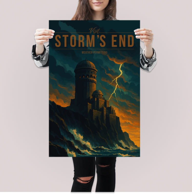 Storm's End Travel Poster