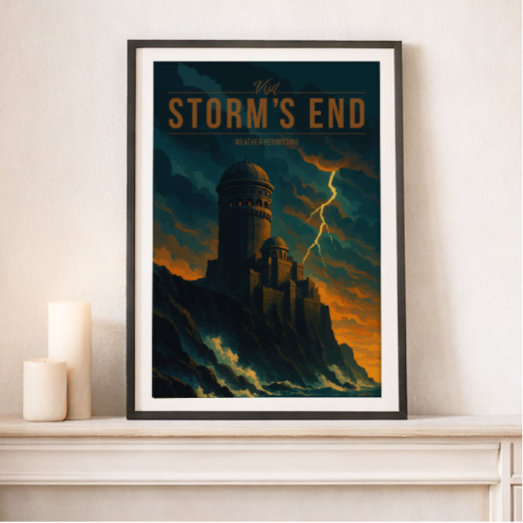 Storm's End Travel Poster