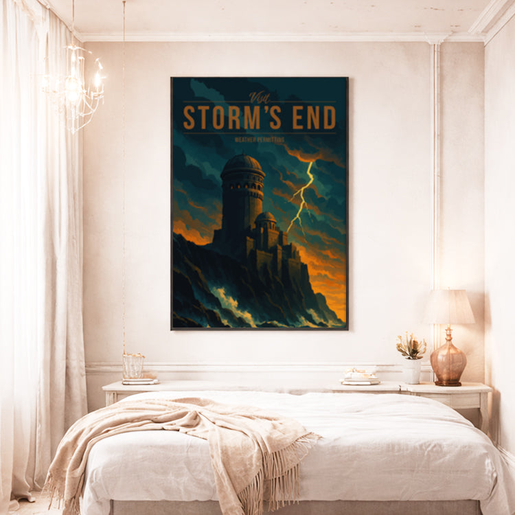 Storm's End Travel Poster