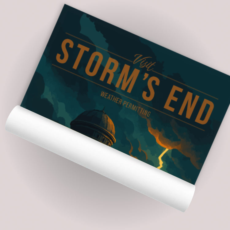 Storm's End Travel Poster