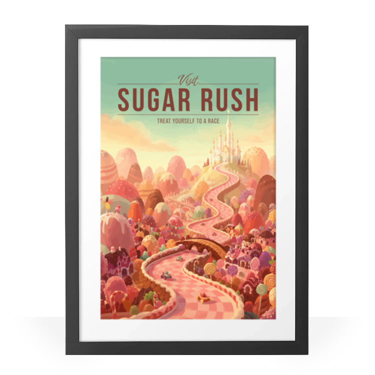 sugar-rush-framed