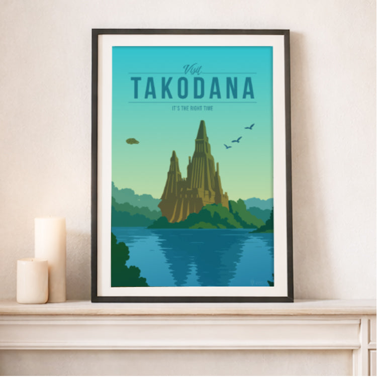 Takodana Travel Poster