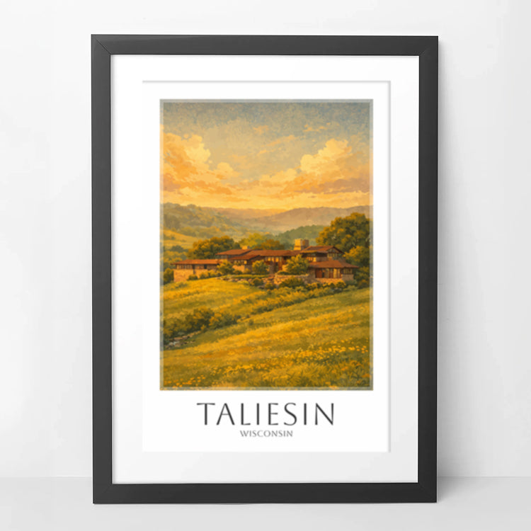 taliesin-framed