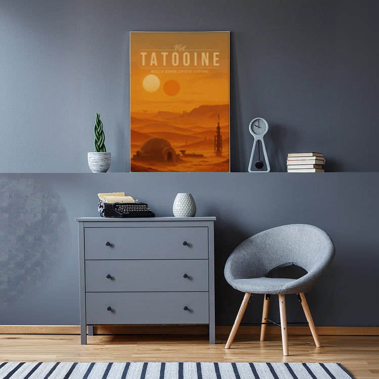 Tatooine Travel Poster