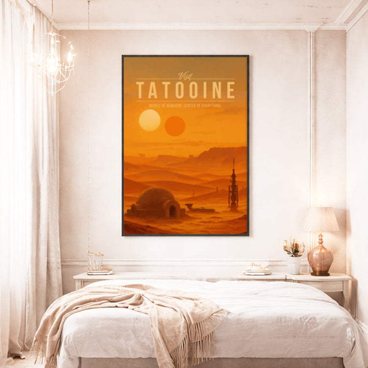 Tatooine Travel Poster