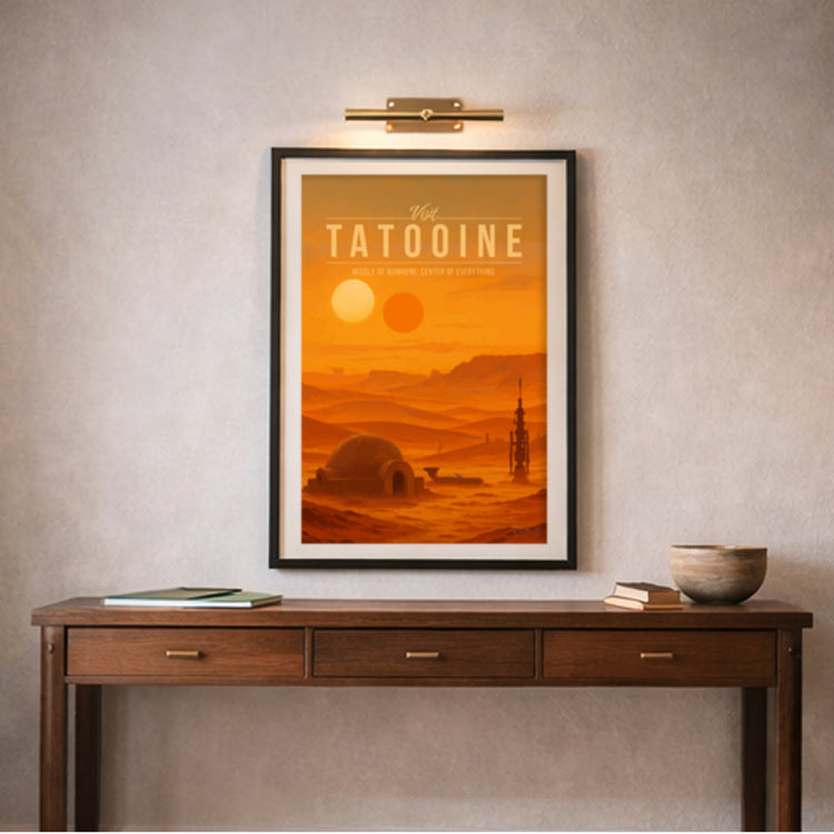 Tatooine Travel Poster