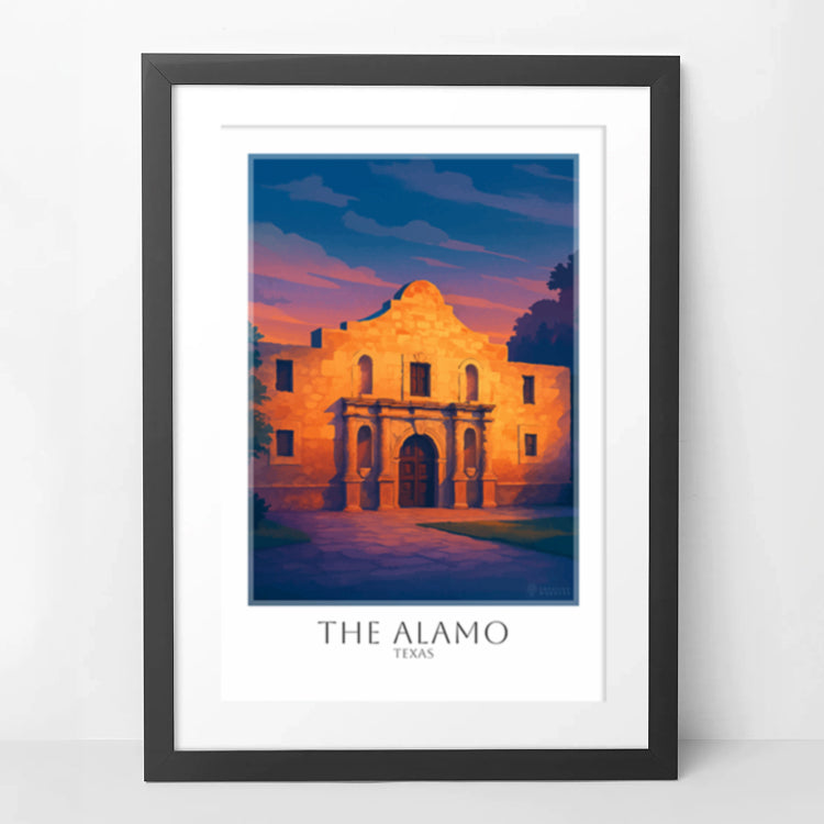 the-alamo-framed