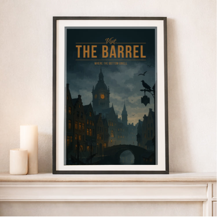 The Barrel Travel Poster