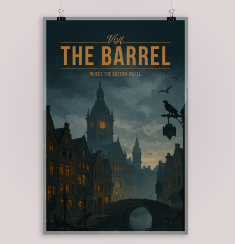 The Barrel Travel Poster