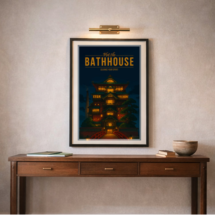 The Bathhouse Travel Poster