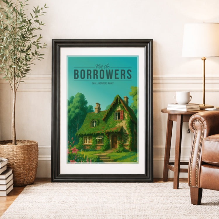 The Borrowers Travel Poster