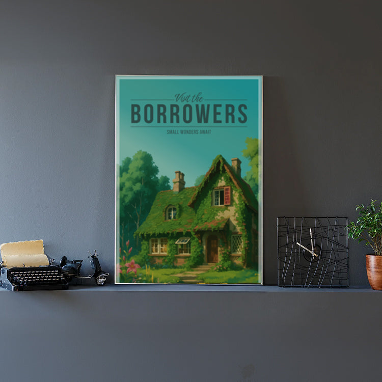 The Borrowers Travel Poster