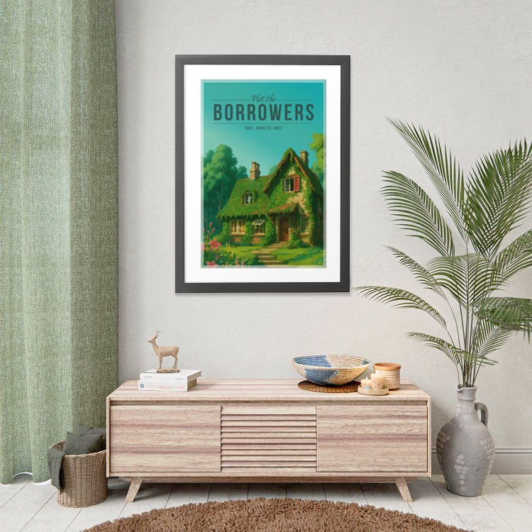 The Borrowers Travel Poster