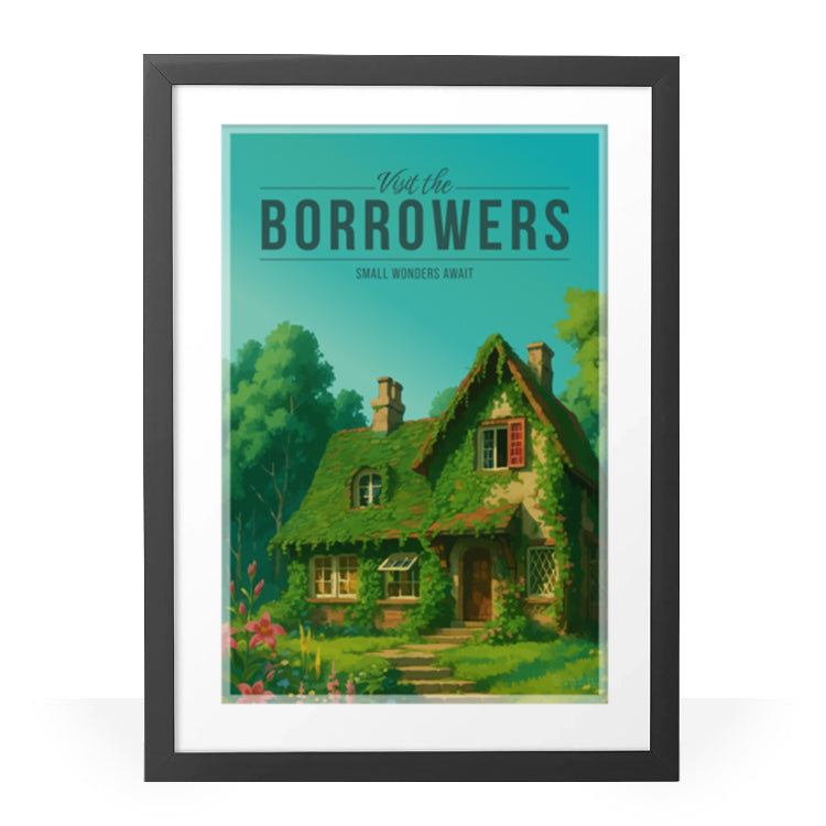 The Borrowers Travel Poster