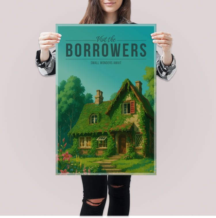 The Borrowers Travel Poster