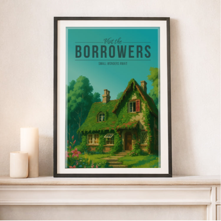 The Borrowers Travel Poster