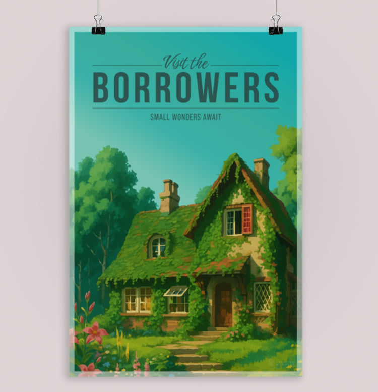 The Borrowers Travel Poster