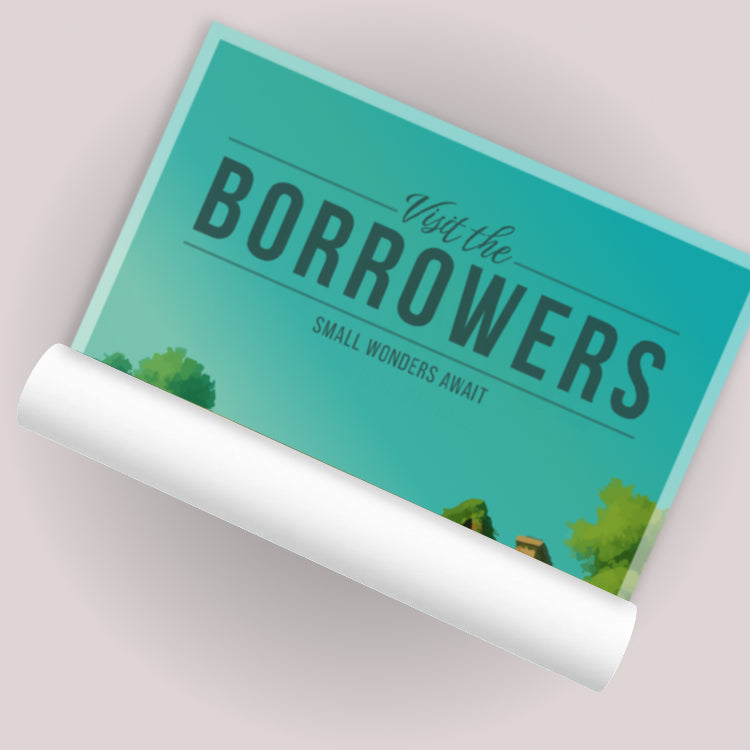 The Borrowers Travel Poster
