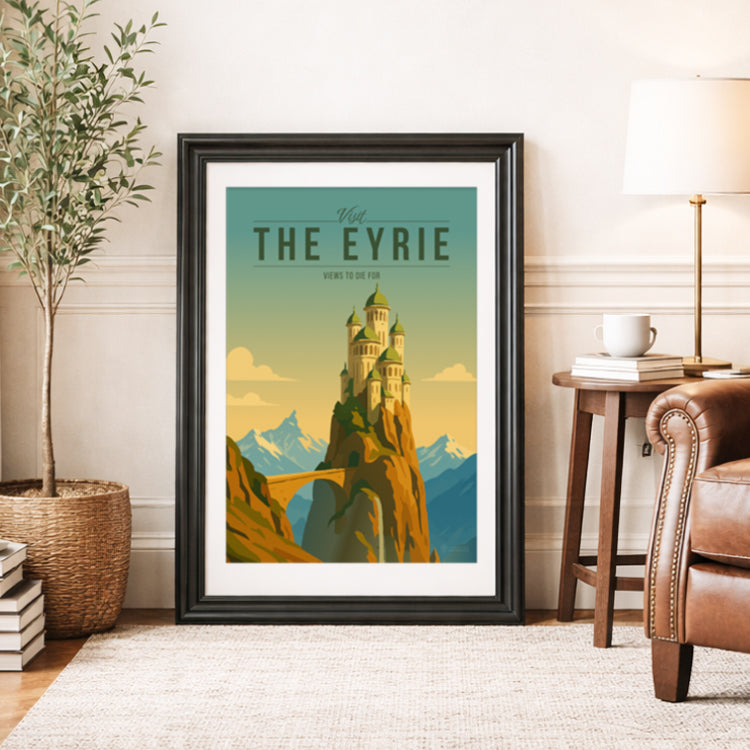 The Eyrie Travel Poster