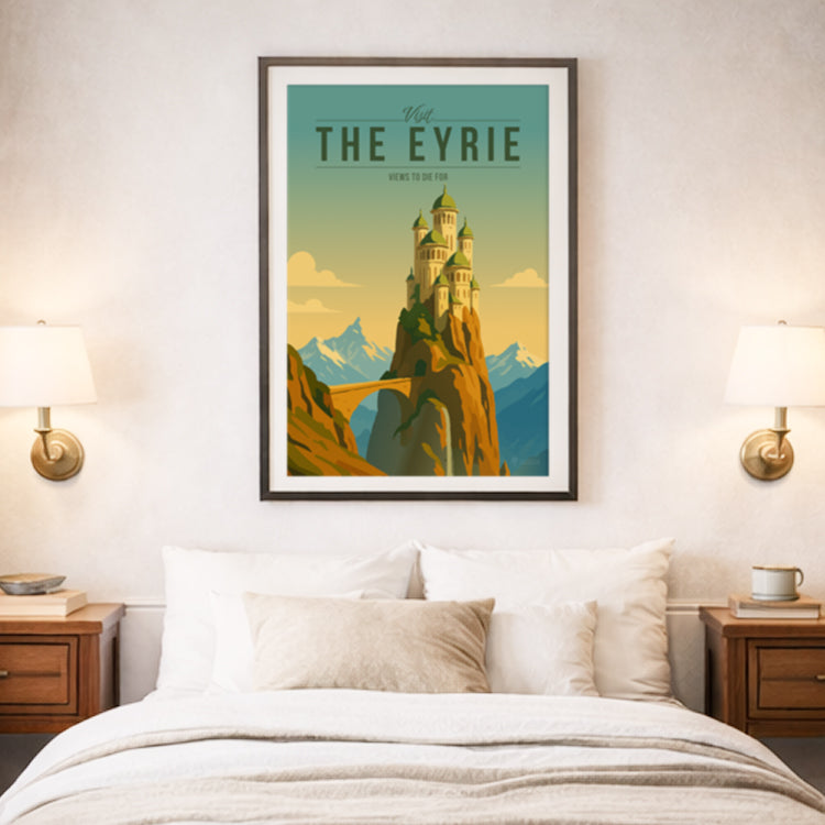 The Eyrie Travel Poster