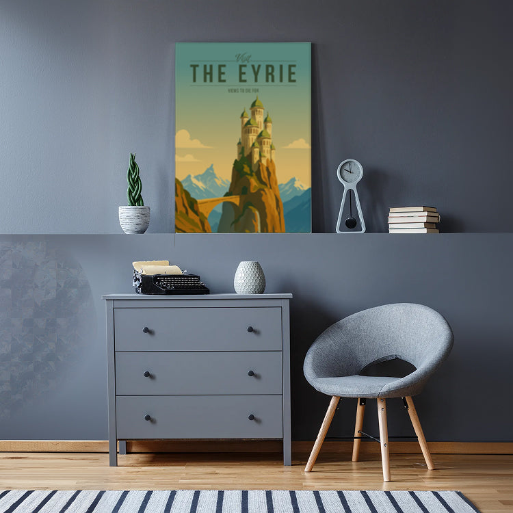 The Eyrie Travel Poster