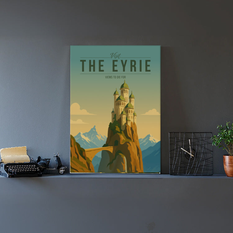 The Eyrie Travel Poster