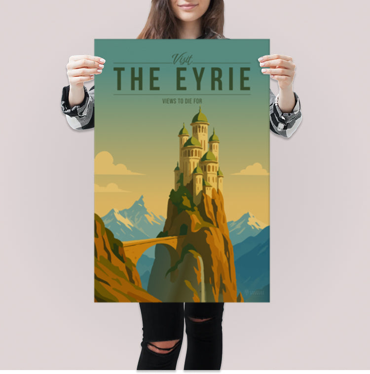 The Eyrie Travel Poster