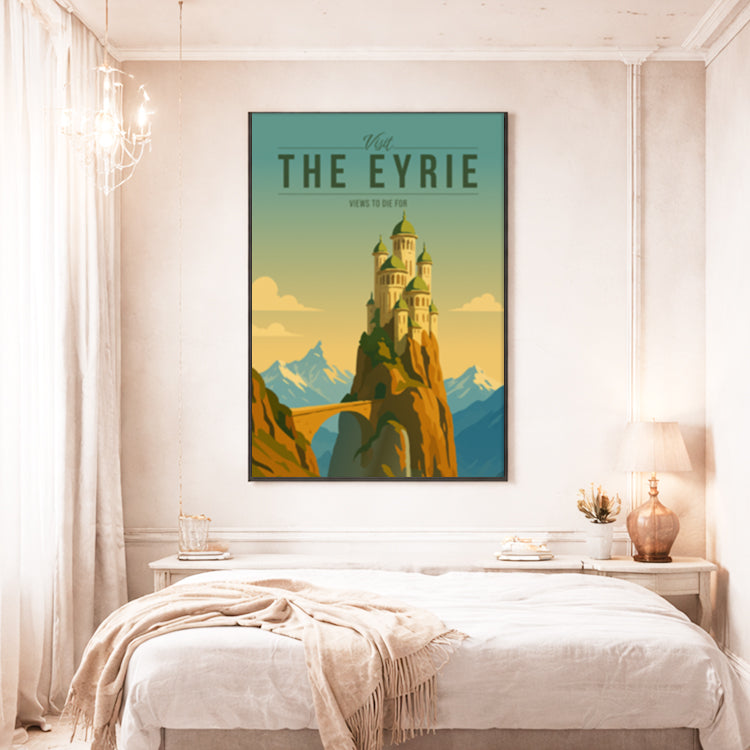 The Eyrie Travel Poster