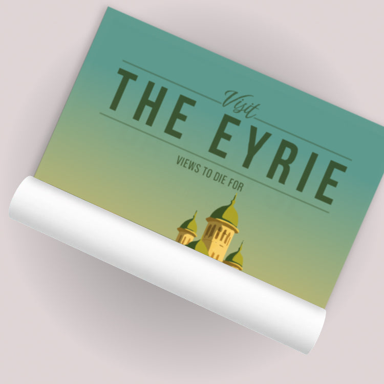 The Eyrie Travel Poster