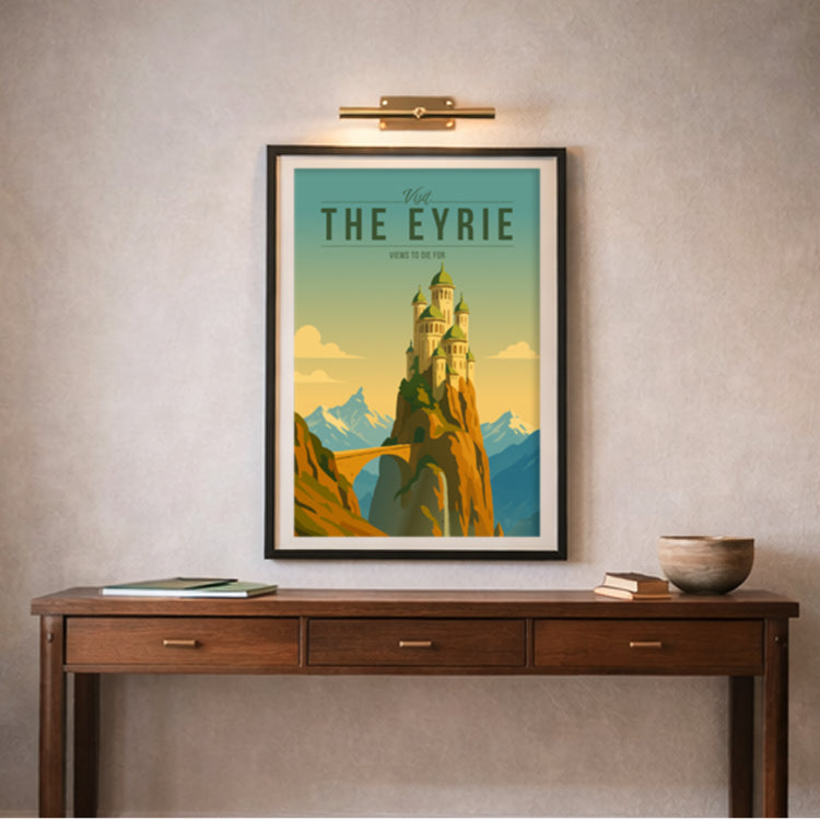 The Eyrie Travel Poster
