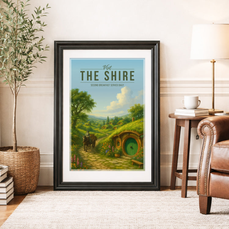 The Shire Travel Poster
