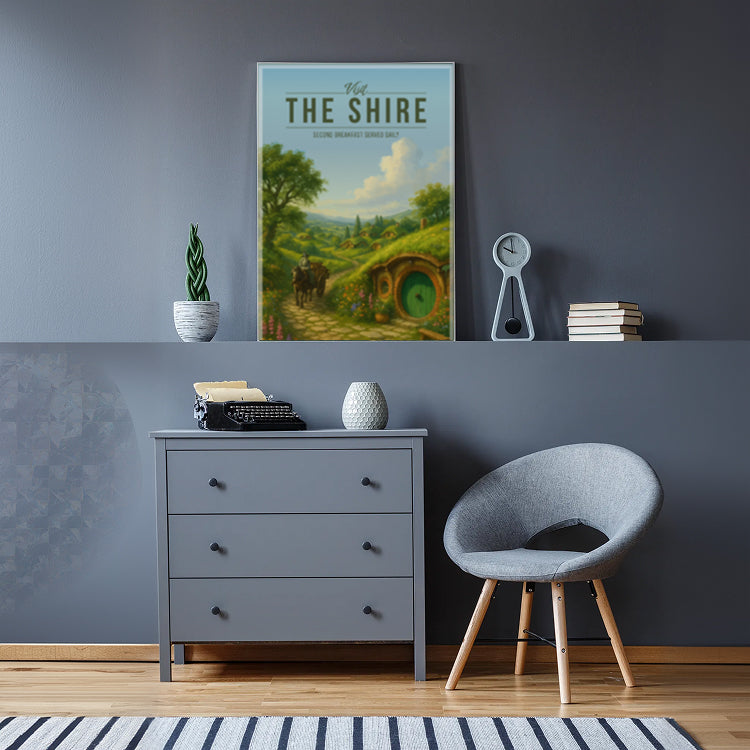 The Shire Travel Poster