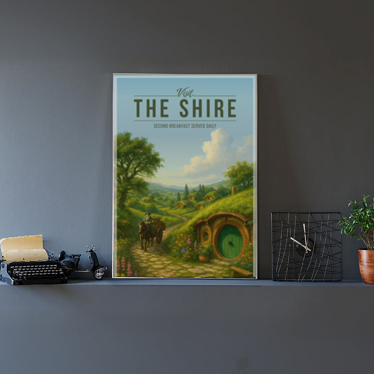 The Shire Travel Poster