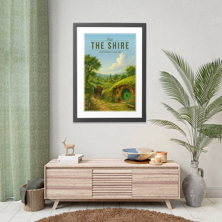 The Shire Travel Poster