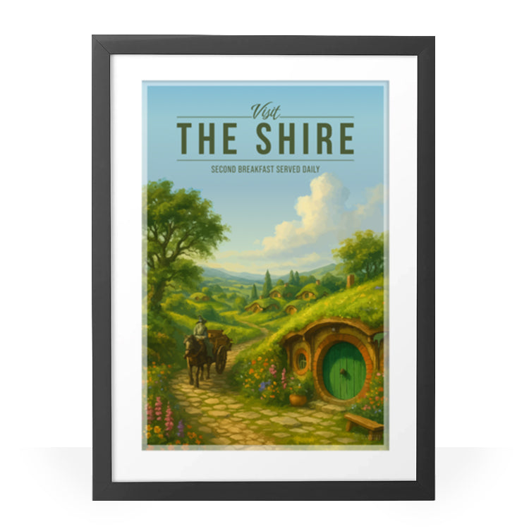 The Shire Travel Poster
