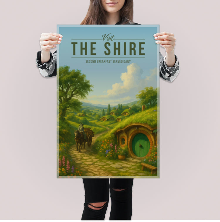 The Shire Travel Poster