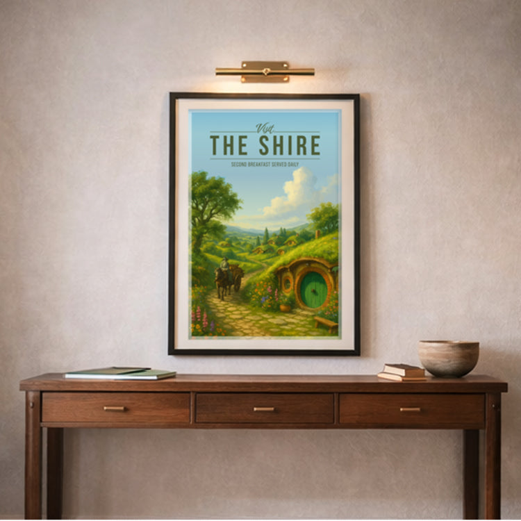 The Shire Travel Poster