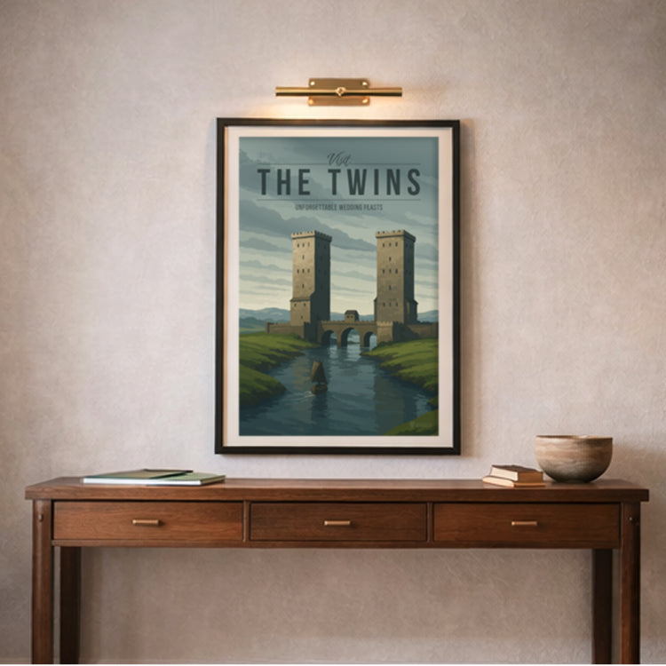 The Twins Travel Poster