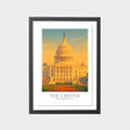 the-us-capitol-gray-bg-framed