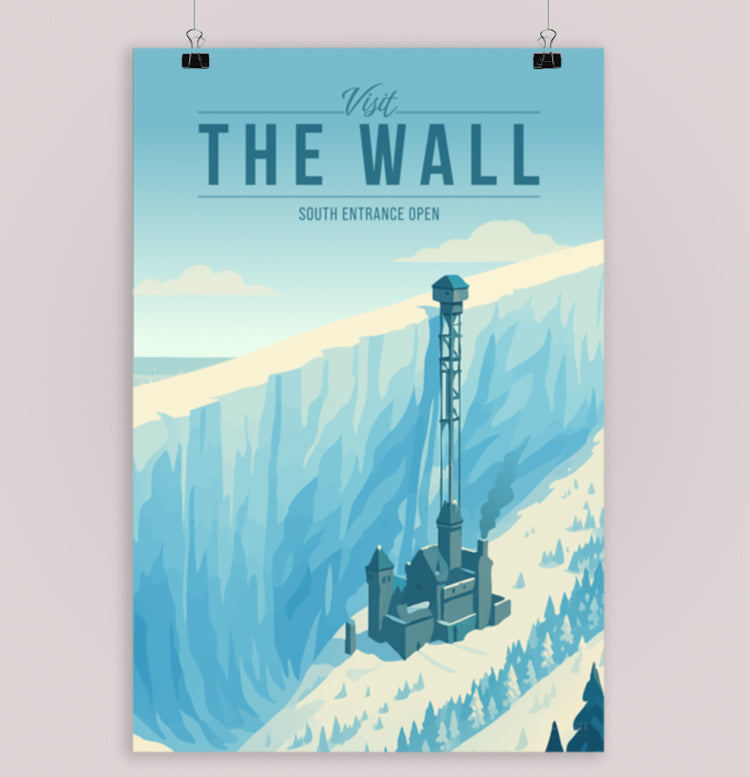 The Wall Travel Poster