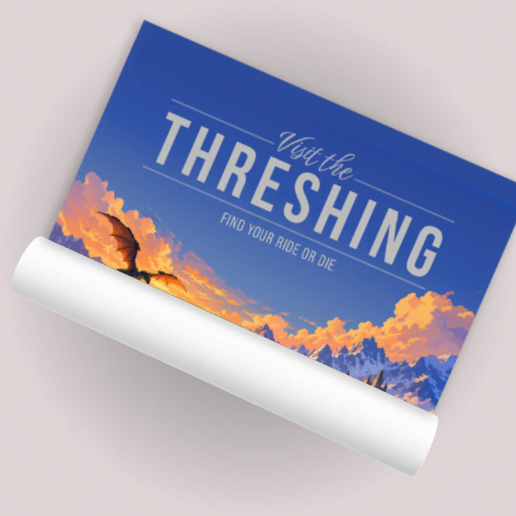 threshing-rolled