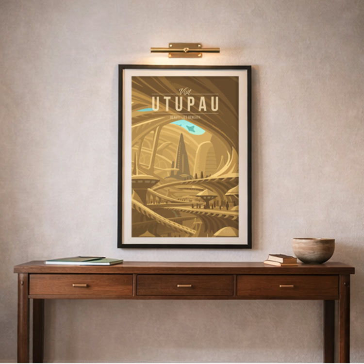 Utupau Travel Poster