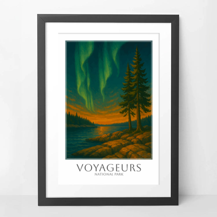 voyageurs-framed