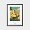 walt-disney-concert-hall-gray-bg-framed