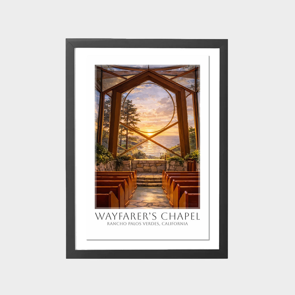 wayfarers-chapel-gray-bg-framed