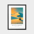 white-sands-gray-bg-framed
