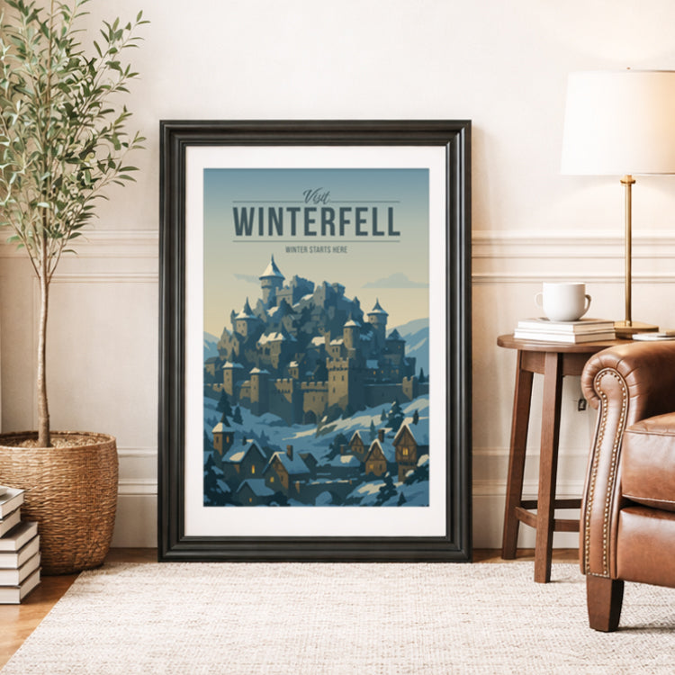 Winterfell Travel Poster