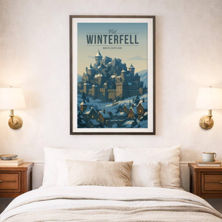 Winterfell Travel Poster