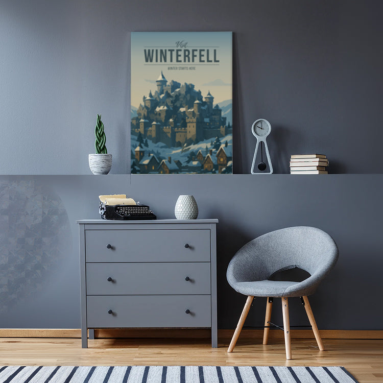 Winterfell Travel Poster