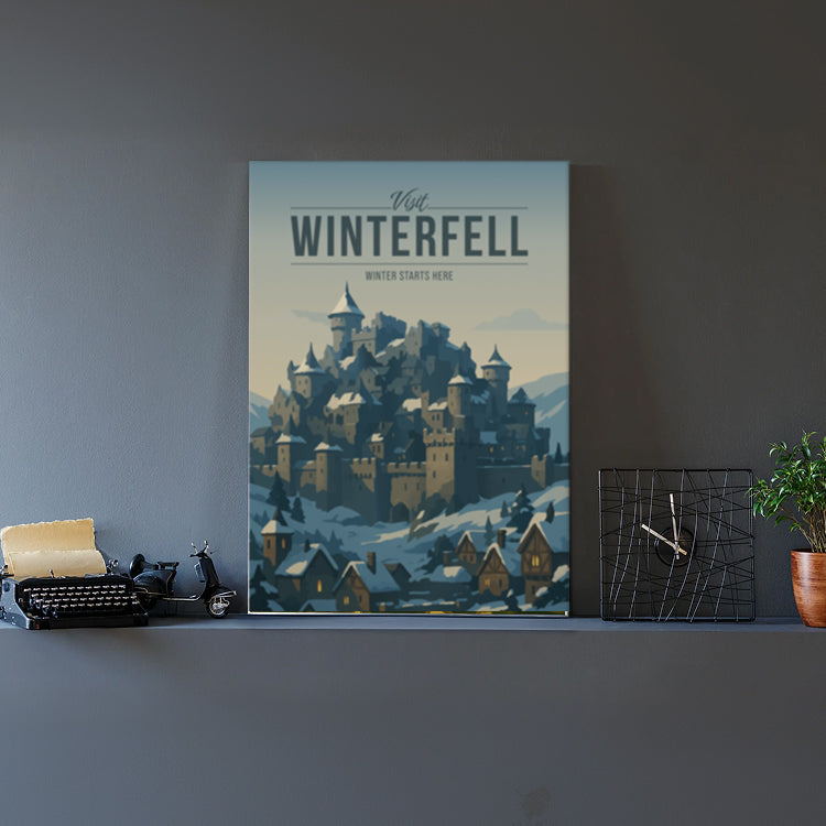 Winterfell Travel Poster